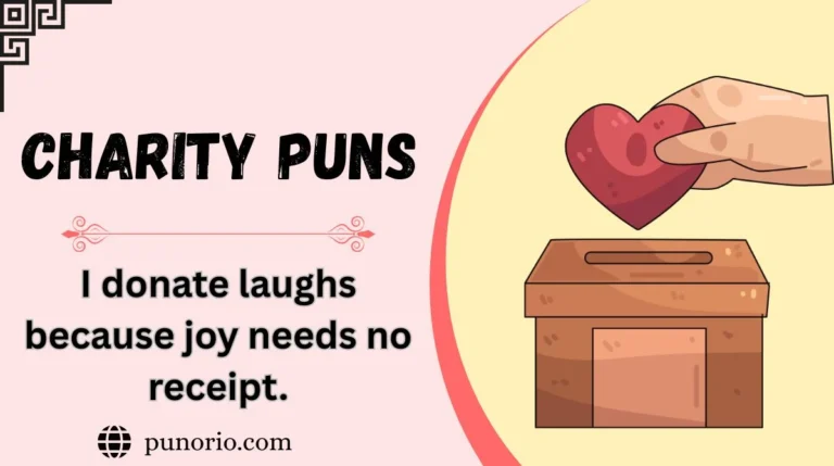 Charity Puns