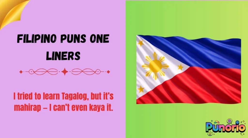 Filipino Puns One Liners