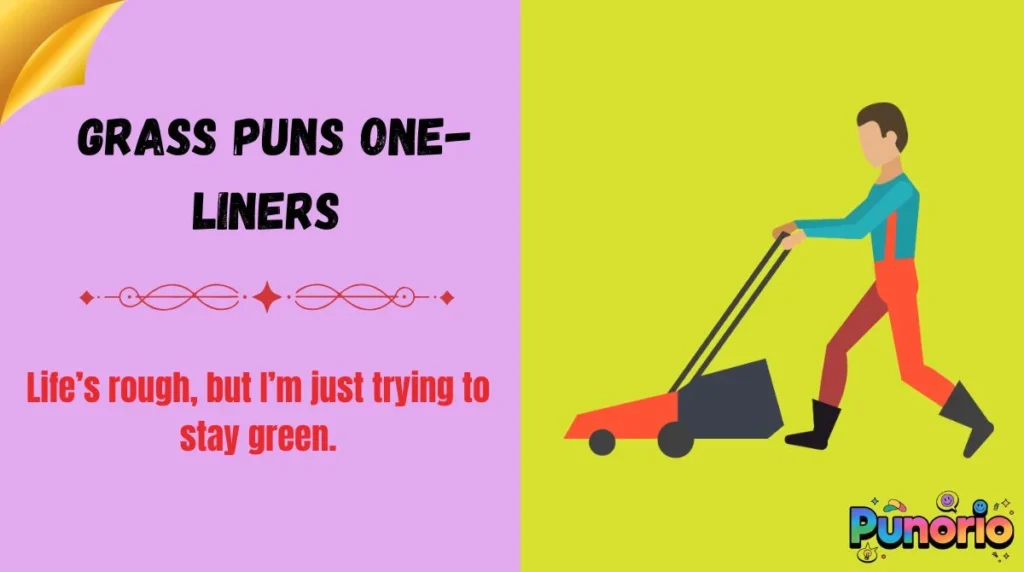 Grass Puns One-Liners