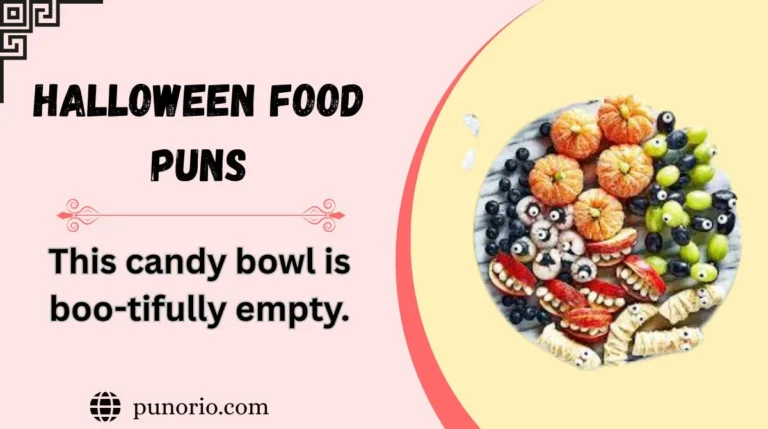 Halloween Food Puns