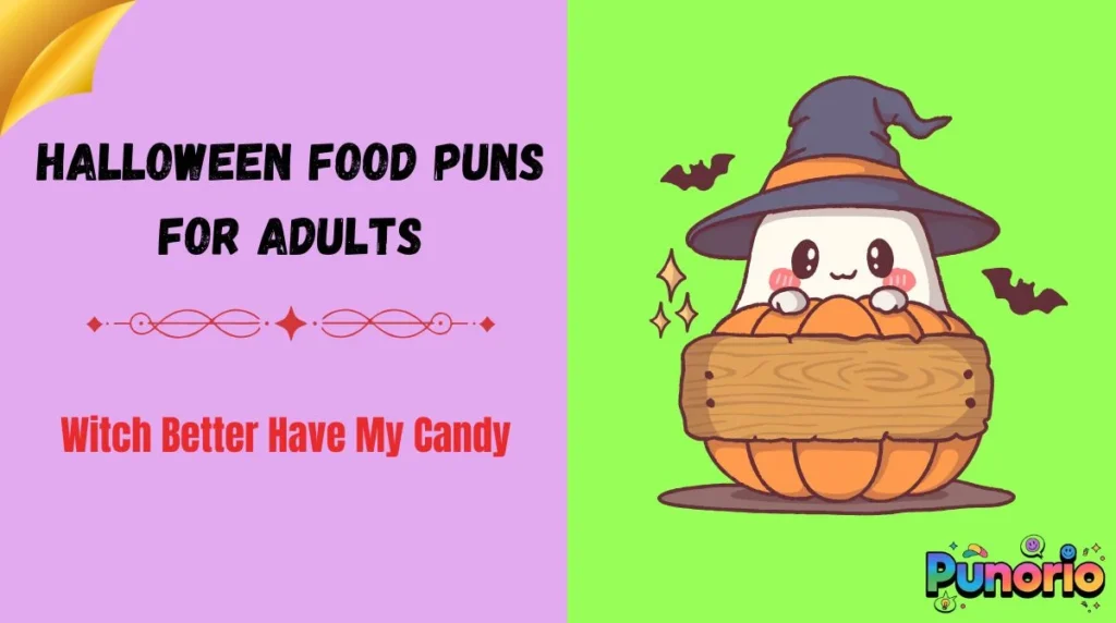 Halloween Food Puns for Adults