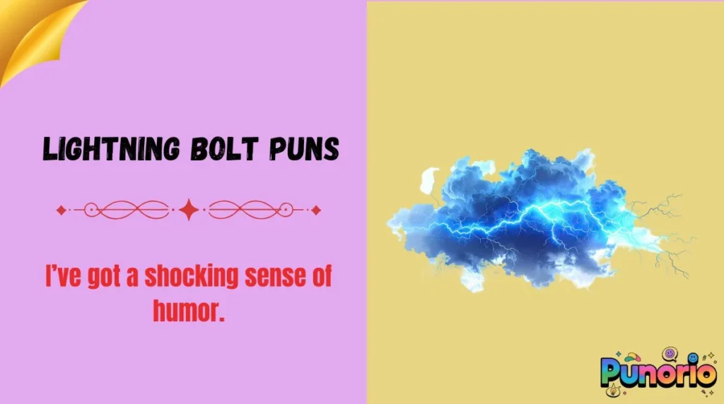Lightning Bolt Puns