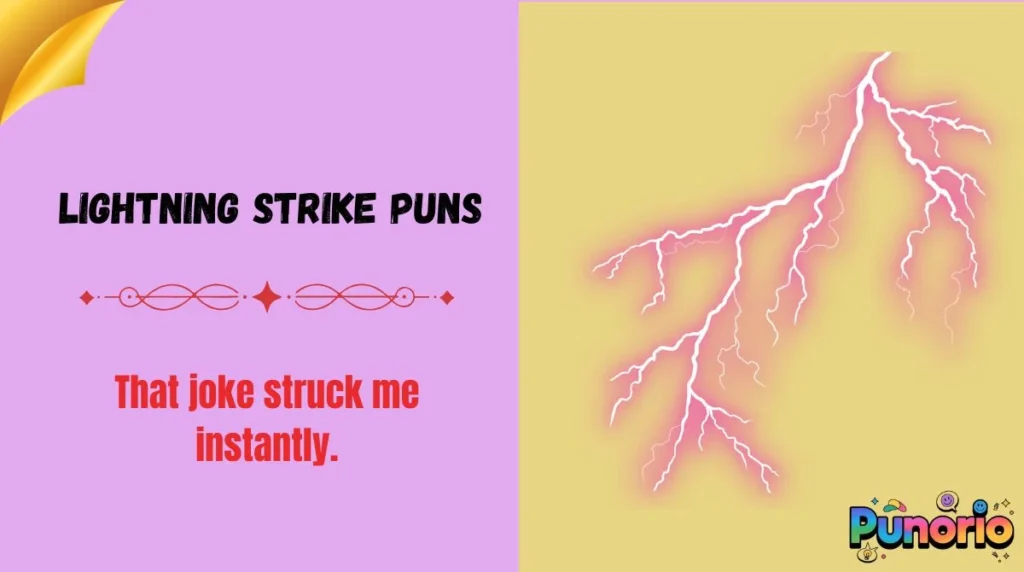 Lightning Strike Puns