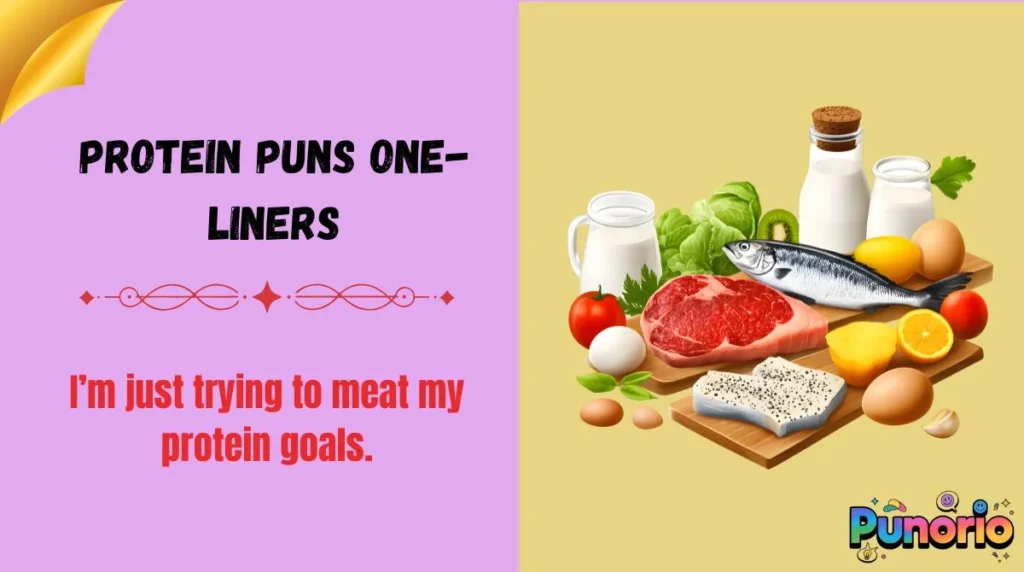Protein Puns One-Liners