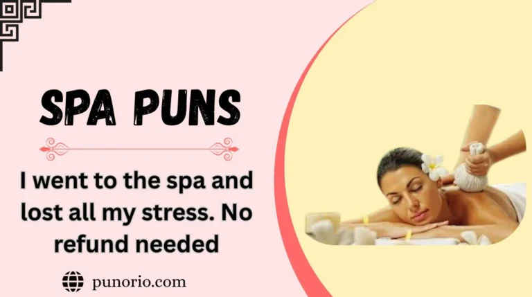Spa Puns
