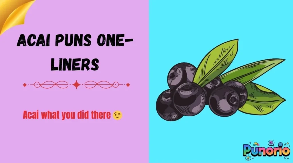 Acai Puns One-Liners