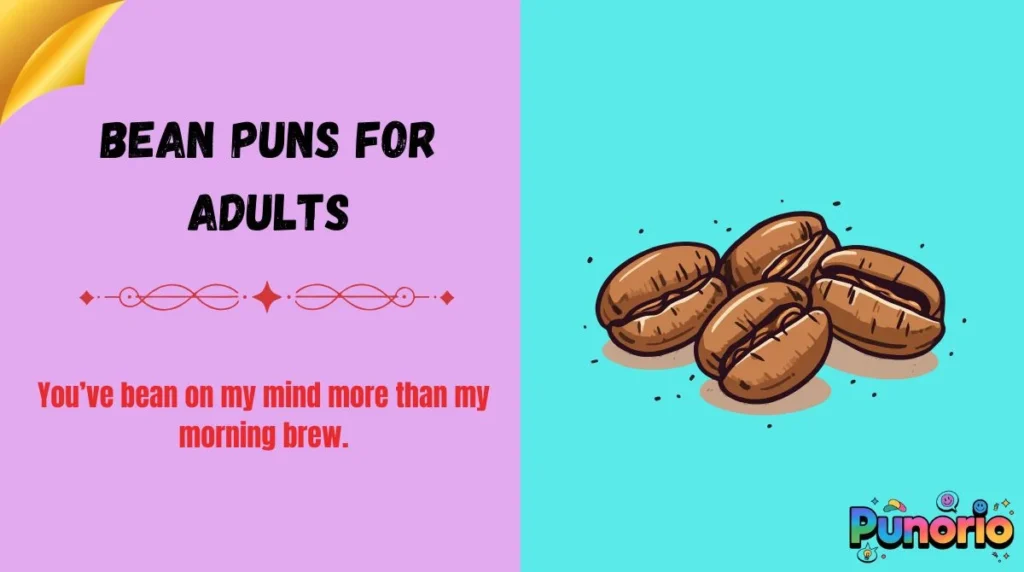 Bean Puns for Adults
