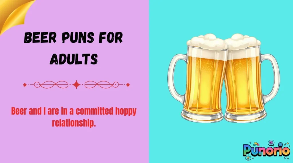 Beer Puns for Adults