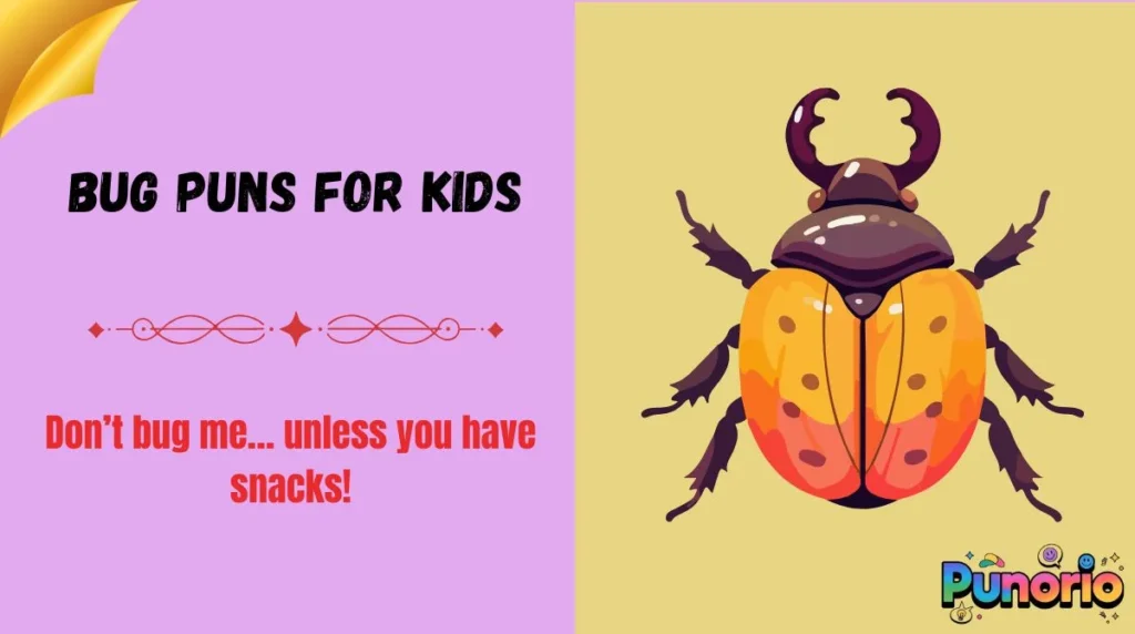 Bug Puns for Kids