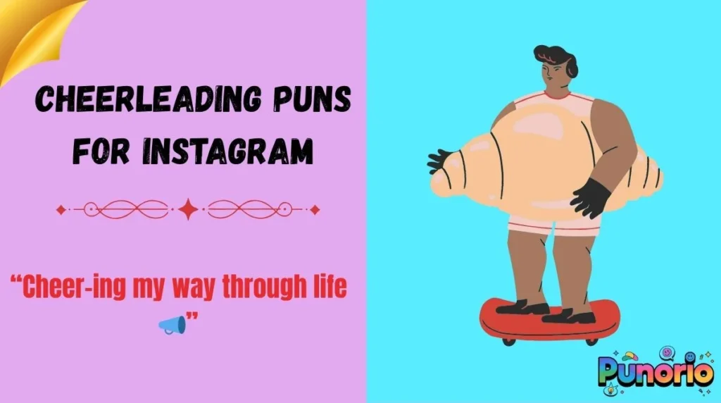 Cheerleading Puns for Instagram