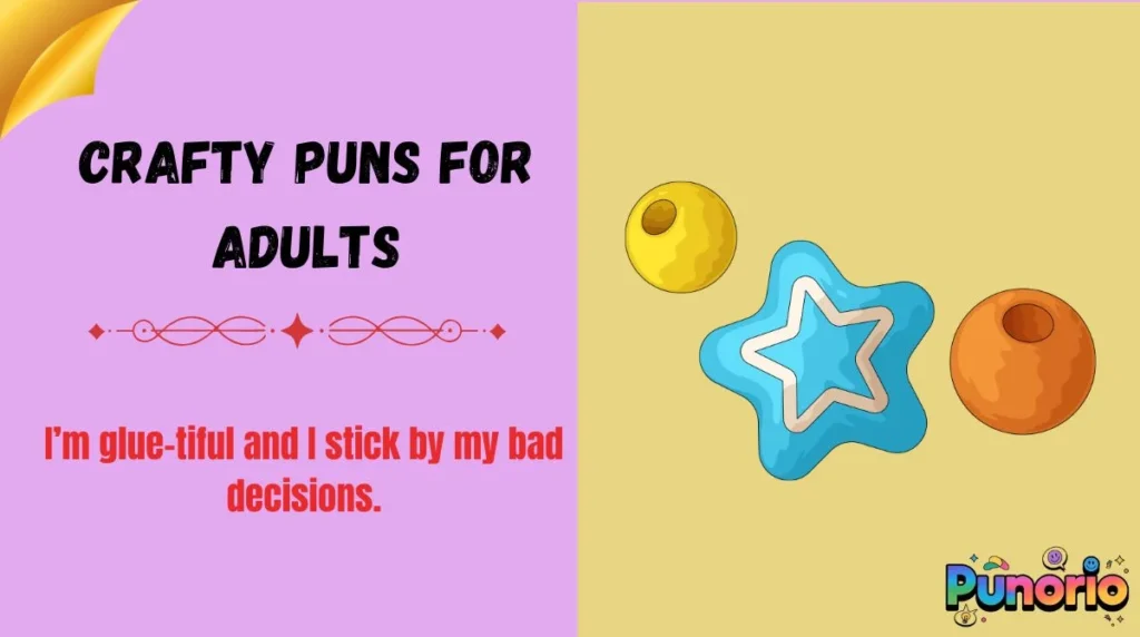 Crafty Puns for Adults
