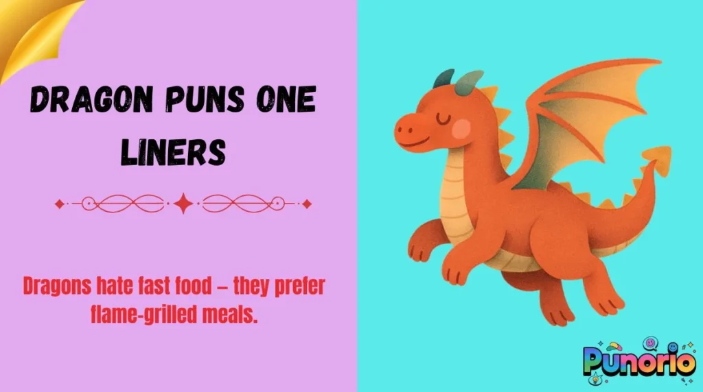 Dragon Puns One Liners