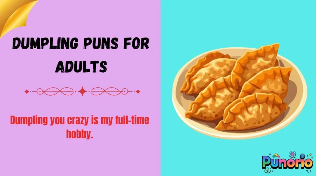 Dumpling Puns for Adults