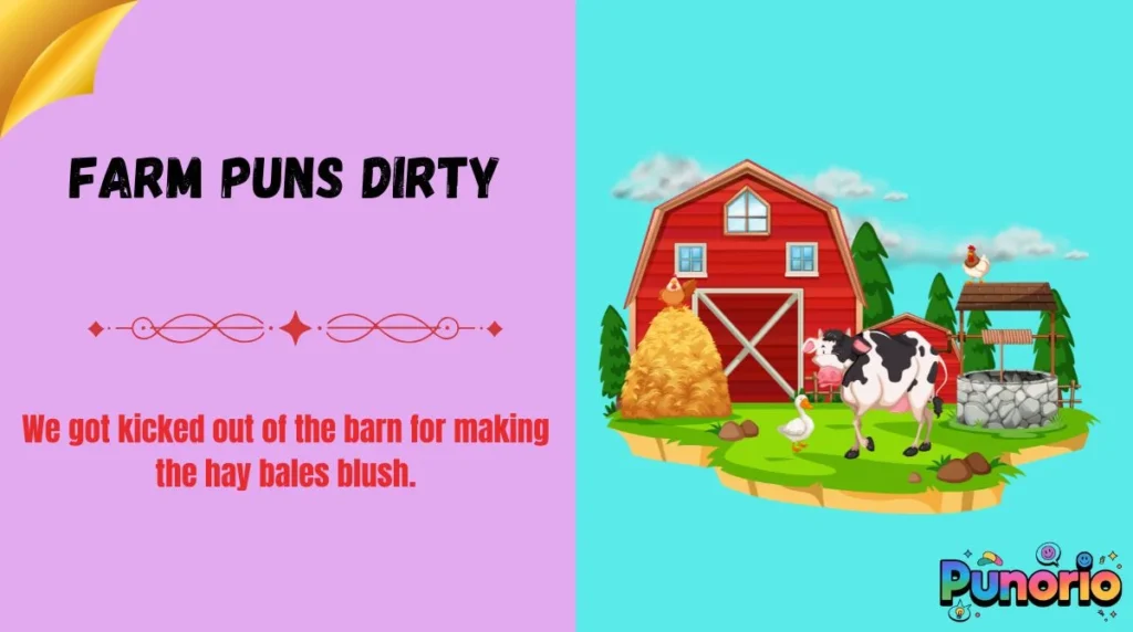 Farm Puns Dirty