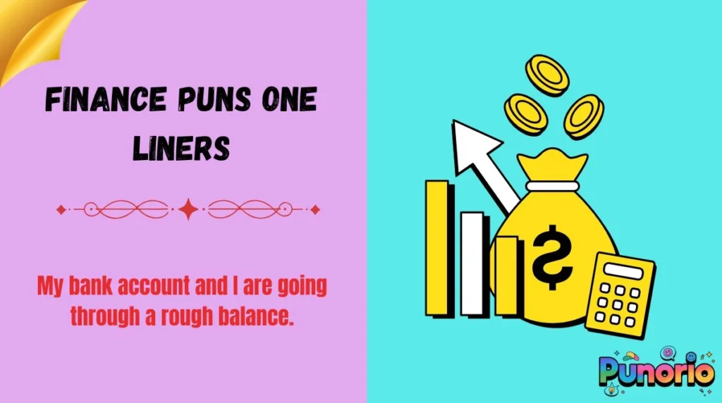 Finance Puns One Liners
