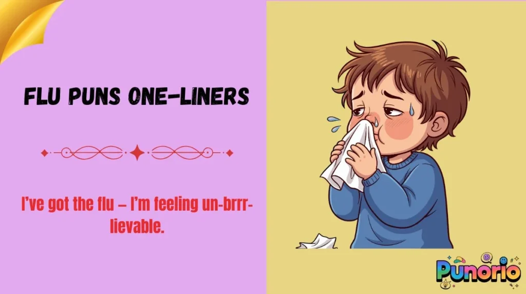 Flu Puns One-Liners