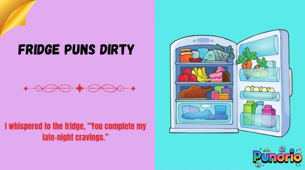 Fridge Puns Dirty