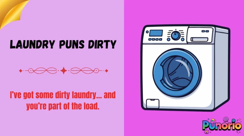 Laundry Puns Dirty