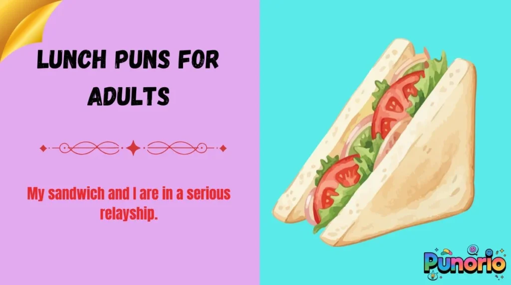 Lunch Puns for Adults