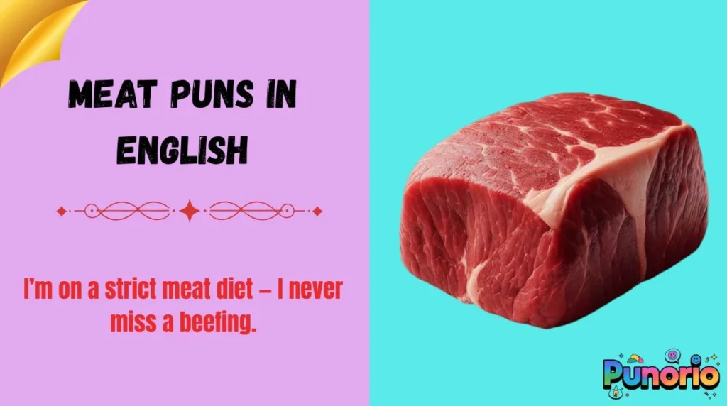 Meat Puns in English