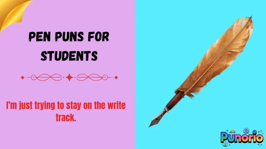 Pen Puns for Students