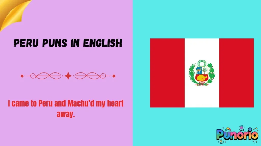 Peru Puns in English