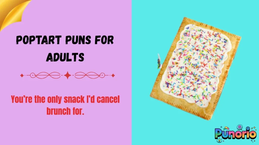 Poptart Puns for Adults