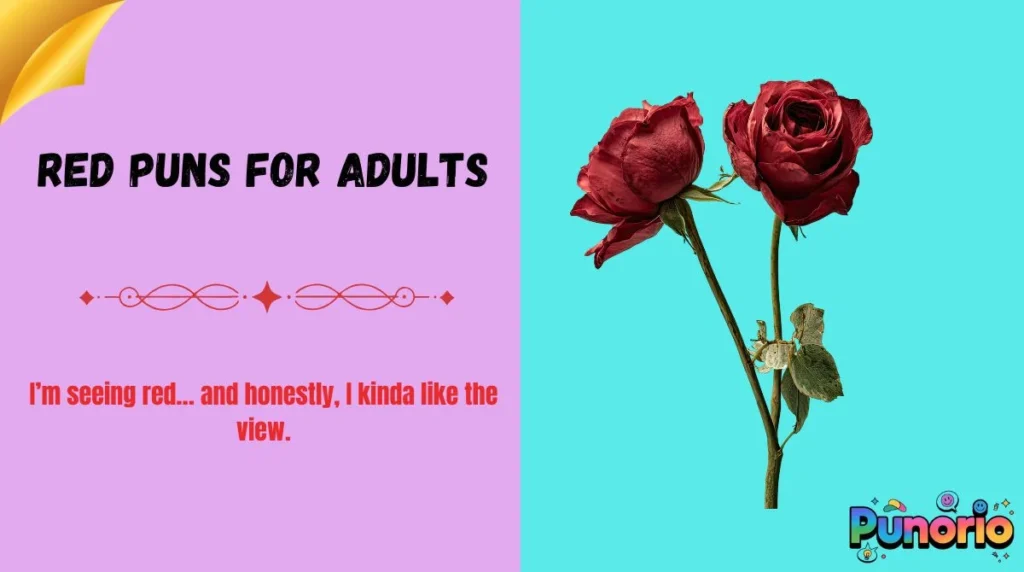 Red Puns for Adults