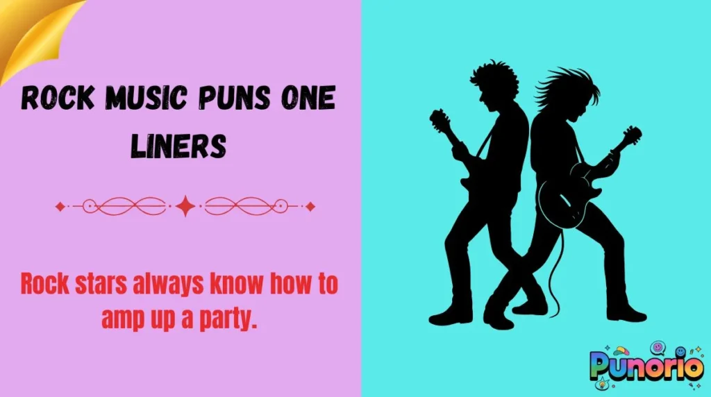 Rock Music Puns One Liners
