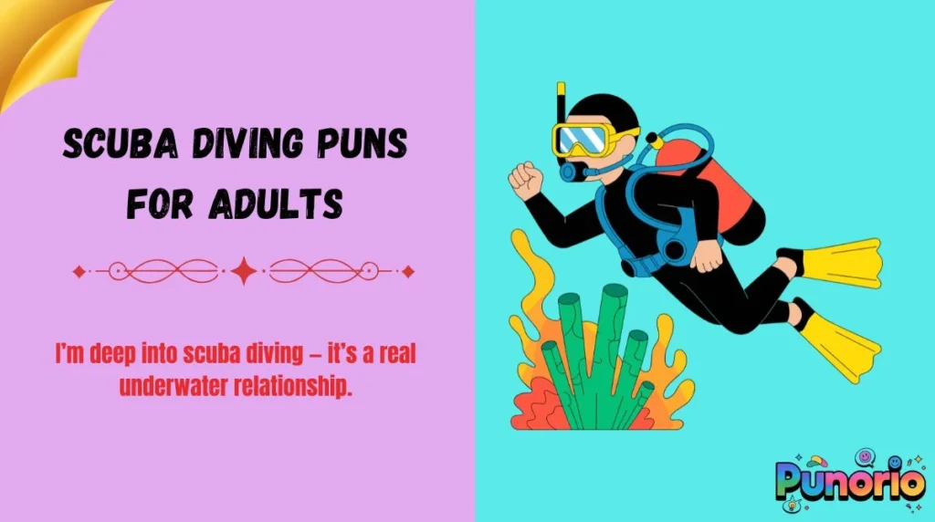 Scuba Diving Puns for Adults