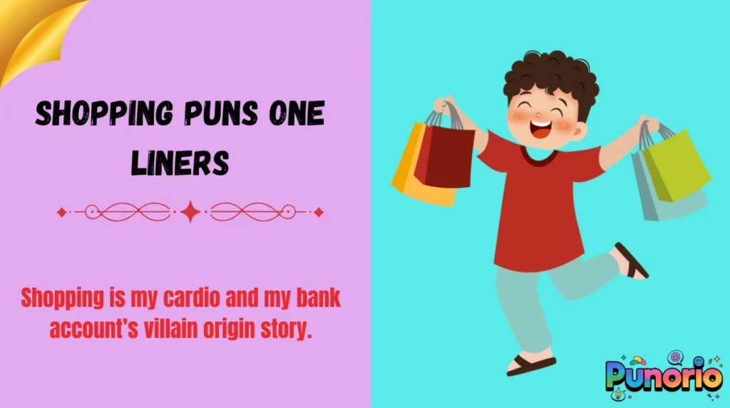 Shopping Puns One Liners