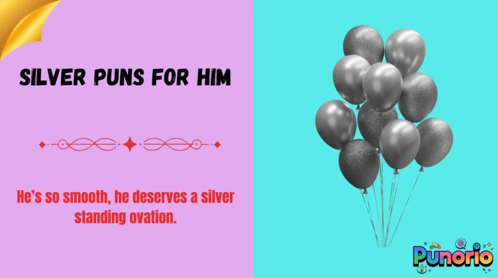 Silver Puns for Him