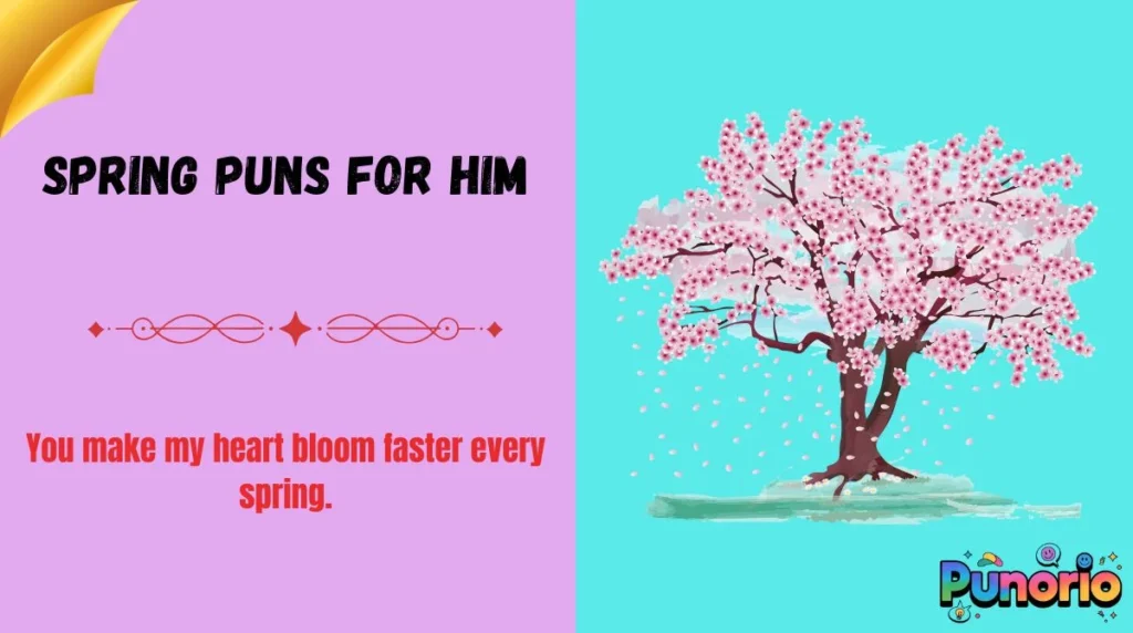Spring Puns for Him