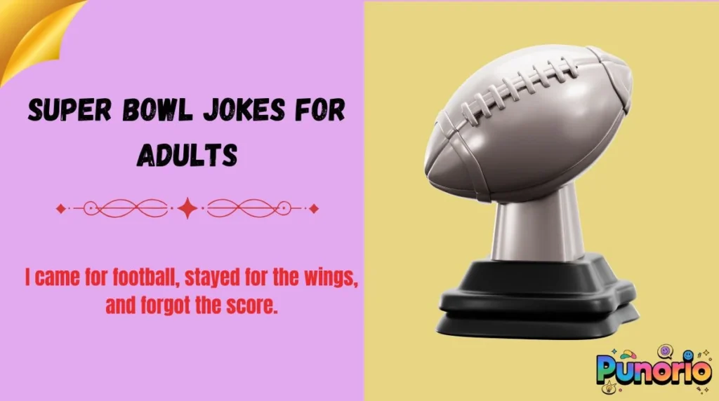 Super Bowl Jokes for Adults