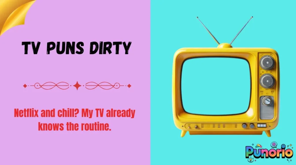 TV Puns Dirty