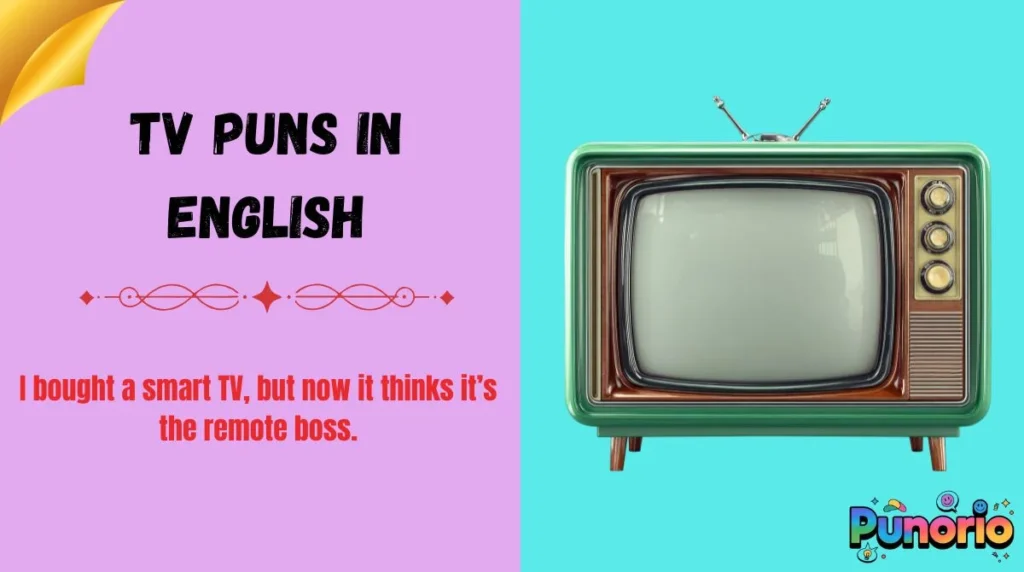 TV Puns in English