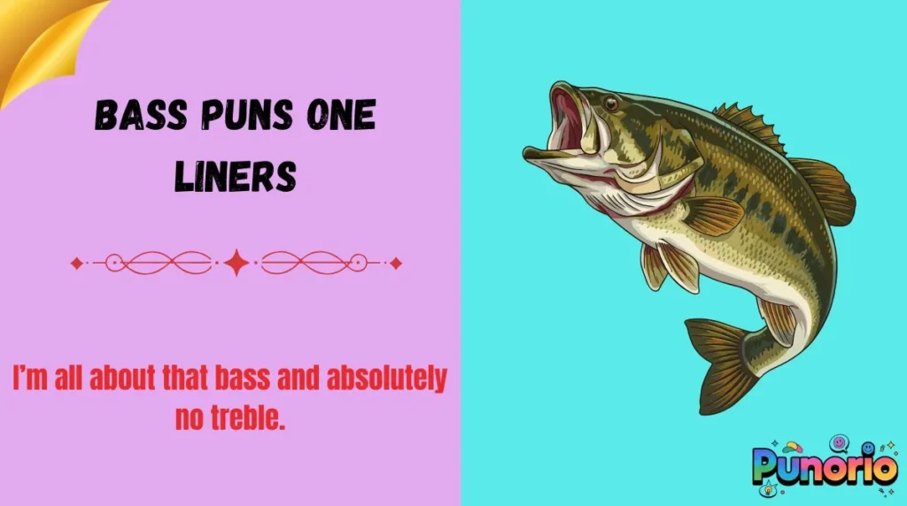 Bass Puns One Liners