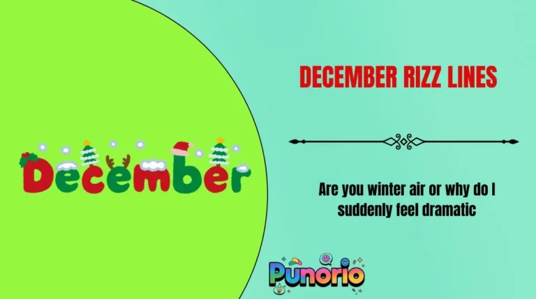 December Rizz Lines
