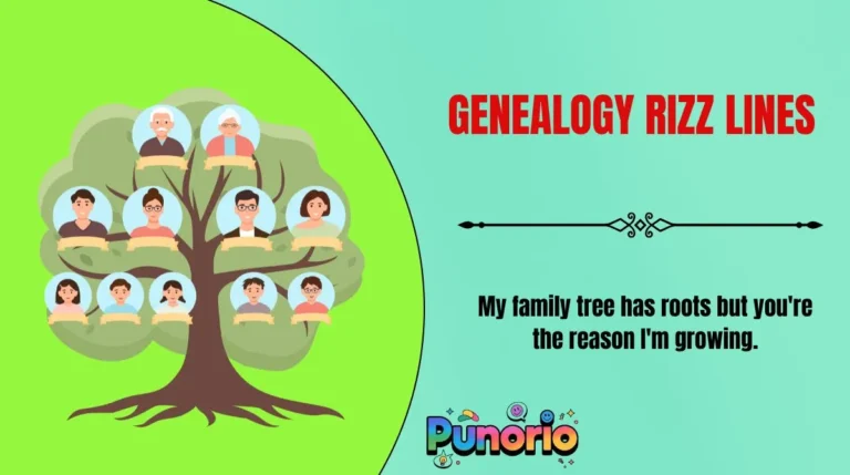 Genealogy Rizz Lines