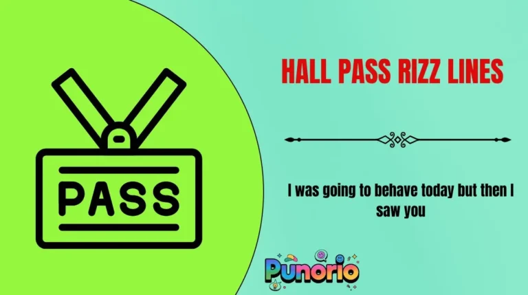 Hall Pass Rizz Lines