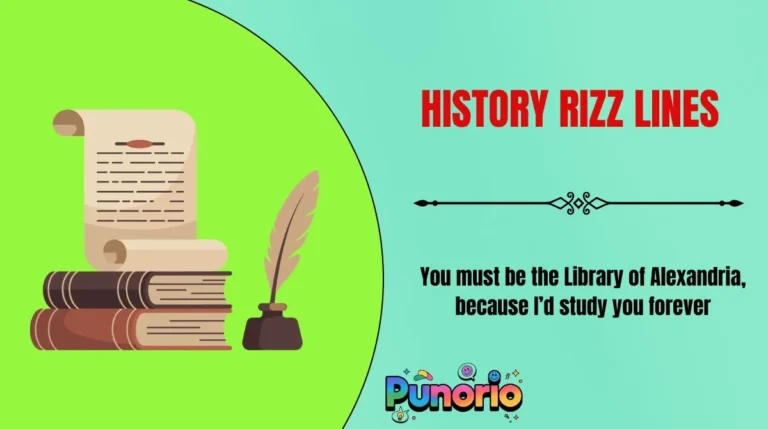 History Rizz Lines