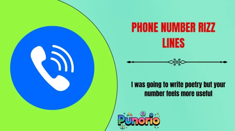 Phone Number Rizz Lines