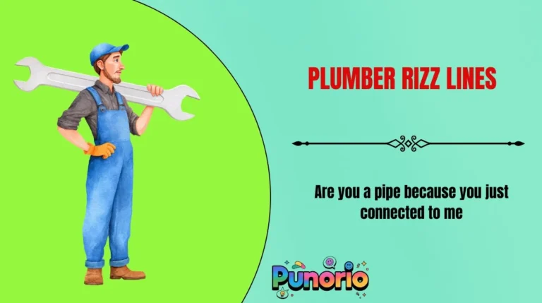 Plumber Rizz Lines