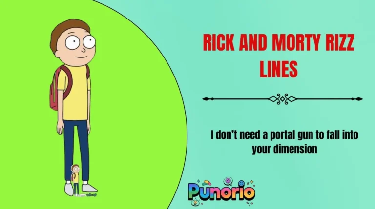 Rick and Morty Rizz Lines