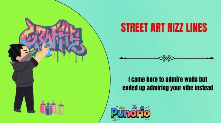 Street Art Rizz Lines