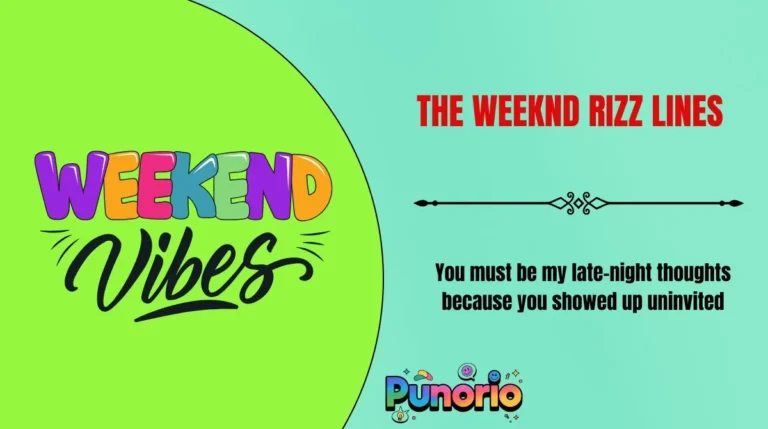 The Weeknd Rizz Lines