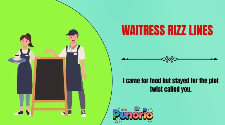 Waitress Rizz Lines